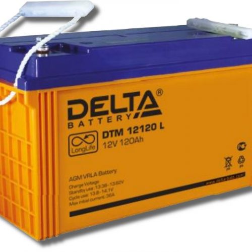 Delta DTM 12120 L: Аккумулятор герметичный свинцово-кислотный