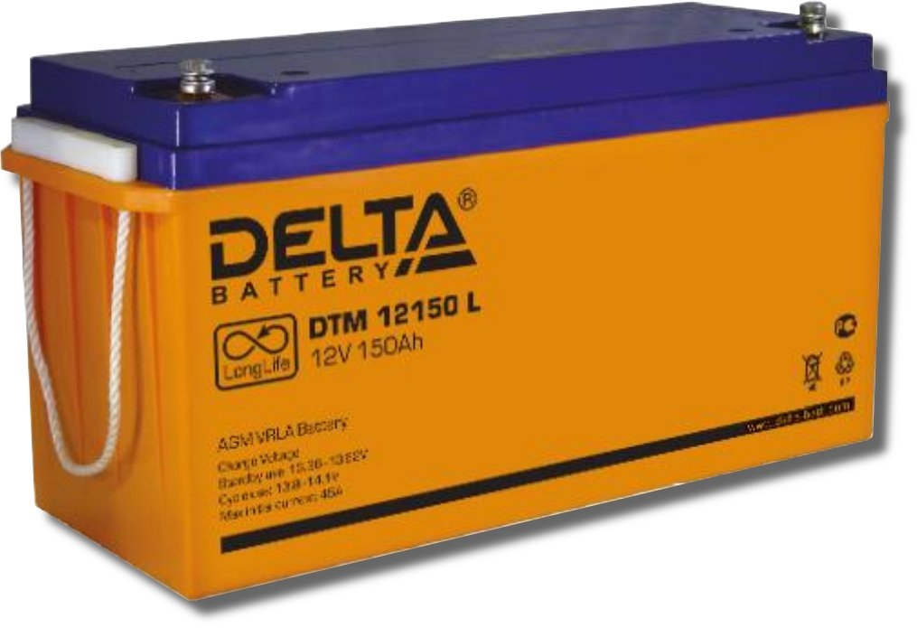Delta DTM 12150 L: Аккумулятор герметичный свинцово-кислотный