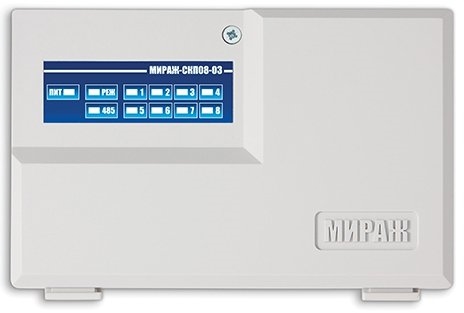Мираж-СКП08-03: Контрольная панель сетевая