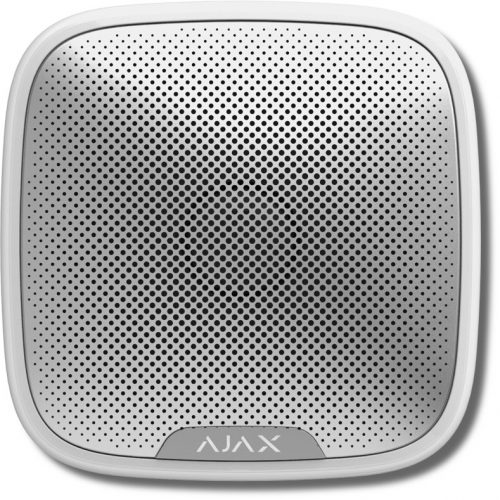 Ajax StreetSiren (white): Оповещатель свето-звуковой радиоканальный
