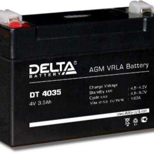 Delta DT 4035: Аккумулятор герметичный свинцово-кислотный