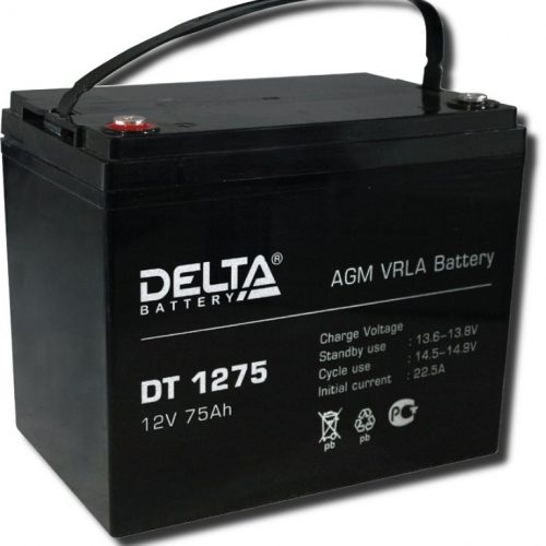 Delta DT 1275: Аккумулятор герметичный свинцово-кислотный