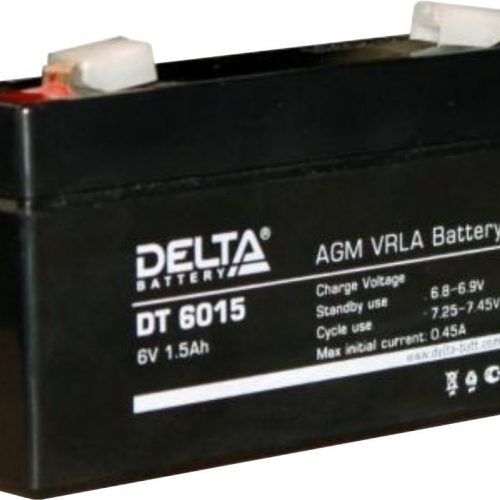 Delta DT 6015: Аккумулятор герметичный свинцово-кислотный