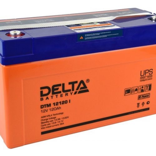 Delta DTM 12120 I: Аккумулятор герметичный свинцово-кислотный