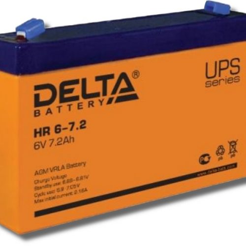 Delta HR 6-7.2: Аккумулятор герметичный свинцово-кислотный