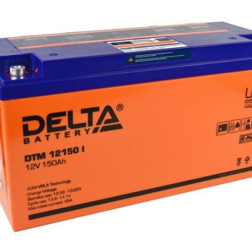 Delta DTM 12150 I: Аккумулятор герметичный свинцово-кислотный