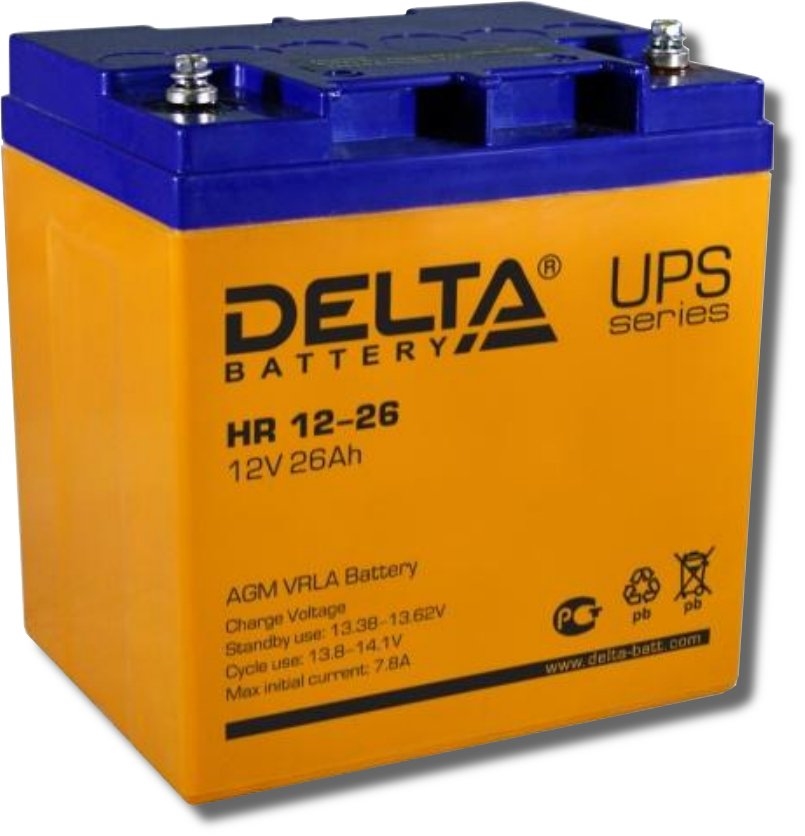 Delta HR 12-26  герметичный свинцово-кислотный