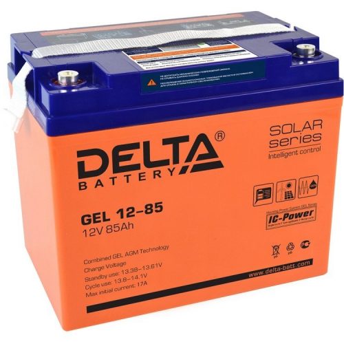 Delta GEL 12-85: Аккумулятор герметичный свинцово-кислотный