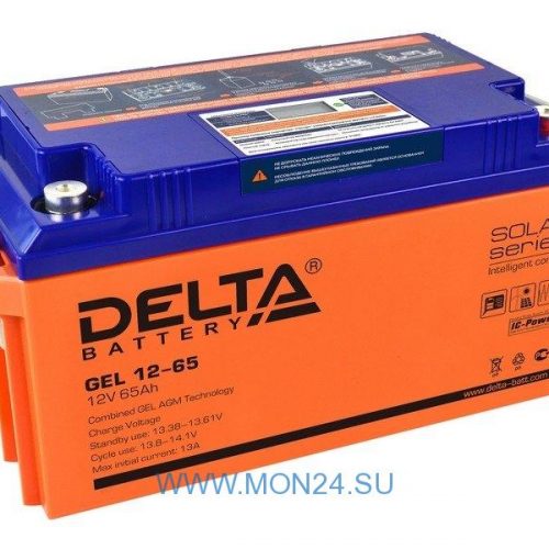 Delta GEL 12-65: Аккумулятор герметичный свинцово-кислотный
