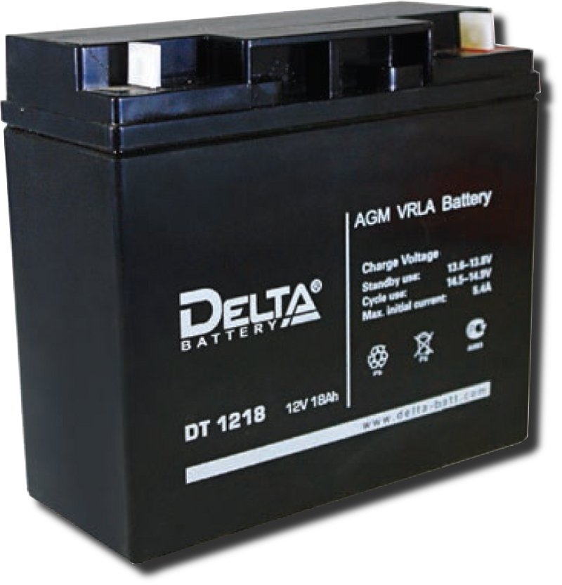 Delta DT 1218: Аккумулятор герметичный свинцово-кислотный