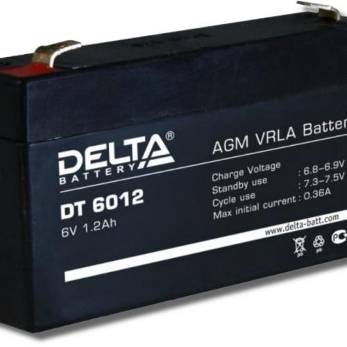 Delta DT 6012: Аккумулятор герметичный свинцово-кислотный