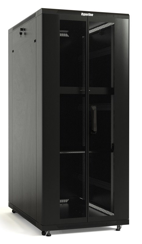 TTB-4261-DD-RAL9004: Шкаф напольный 19-дюймовый, 42U