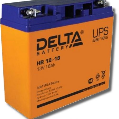 Delta HR 12-18: Аккумулятор герметичный свинцово-кислотный