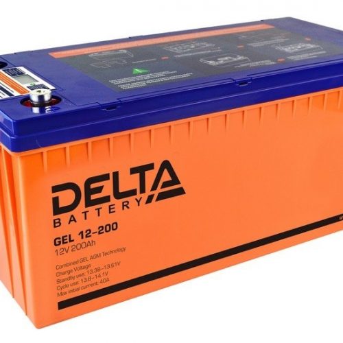 Delta GEL 12-200: Аккумулятор герметичный свинцово-кислотный