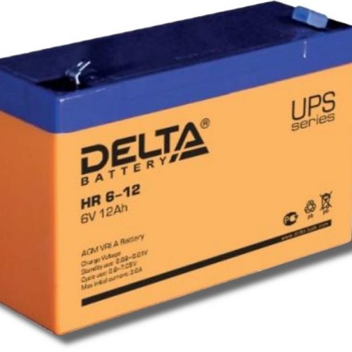 Delta HR 6-12: Аккумулятор герметичный свинцово-кислотный
