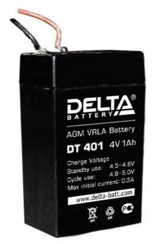 Delta DT 401: Аккумулятор герметичный свинцово-кислотный