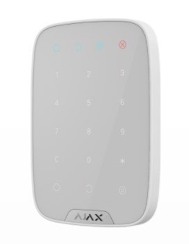 Ajax KeyPad (white): Беспроводная сенсорная клавиатура