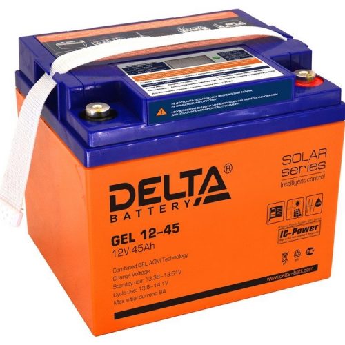 Delta GEL 12-45: Аккумулятор герметичный свинцово-кислотный