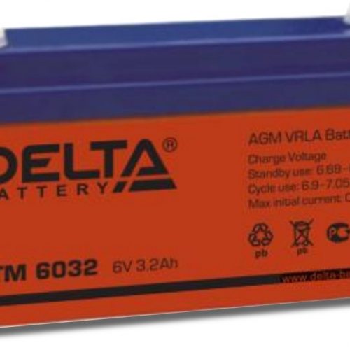 Delta DTM 6032: Аккумулятор герметичный свинцово-кислотный