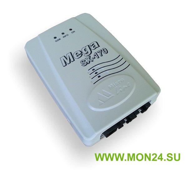 Mega SX-170: Беспроводная GSM-сигнализация с WEB-интерфейсом