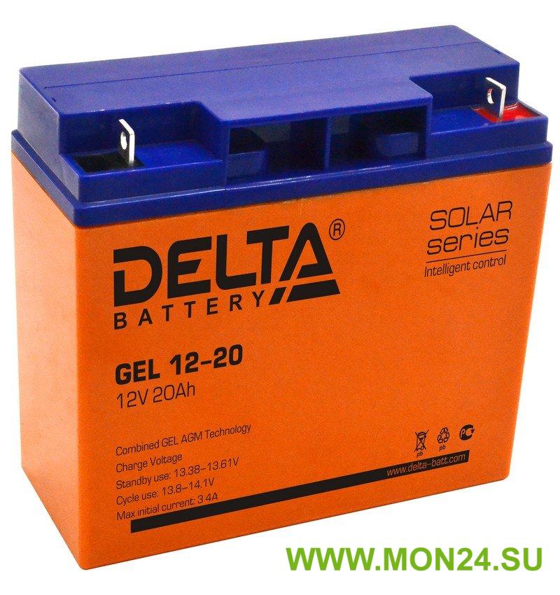 Delta GEL 12-20: Аккумулятор герметичный свинцово-кислотный