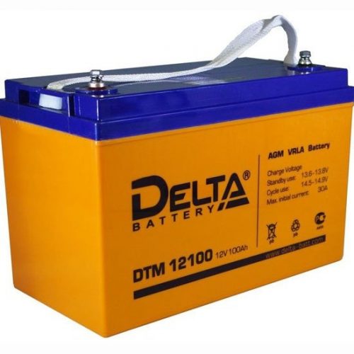 Delta DTM 12100 L: Аккумулятор герметичный свинцово-кислотный