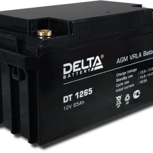 Delta DT 1265: Аккумулятор герметичный свинцово-кислотный