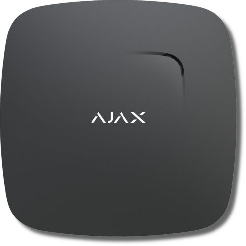 Ajax FireProtect (black): Извещатель пожарный дымо-тепловой радиоканальный с встроенной сиреной