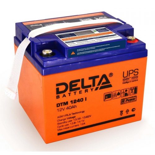 Delta DTM 1240 I: Аккумулятор герметичный свинцово-кислотный
