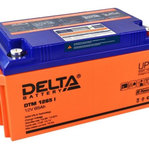Delta DTM 1265 I: Аккумулятор герметичный свинцово-кислотный