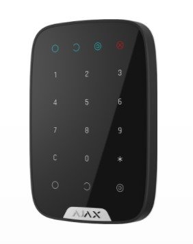 Ajax KeyPad (black): Беспроводная сенсорная клавиатура