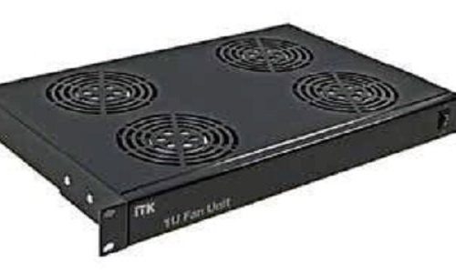 ITK FM05-1U4TS, 1U, 4 вентилятора: Вентиляторный модуль с цифровым термостатом