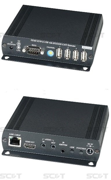 HKM01T: Передатчик HDMI, KVM