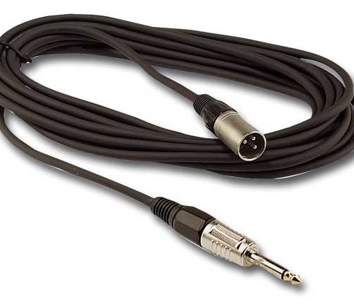 Jack(ш)-XLR (ш)/5: Корд микрофонный, Jack-XLR