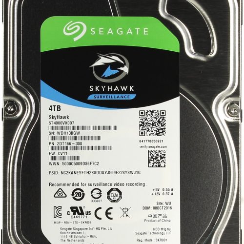HDD 4000 GB (4 TB) SATA-III SkyHawk (ST4000VX007): Жесткий диск (HDD) для видеонаблюдения