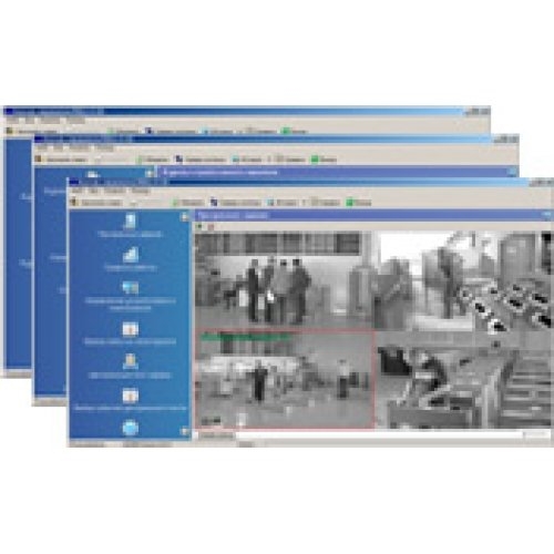 PERCo-SP14: Комплект ПО Контроль доступа с видеоидентификацией, ОПС, Дисциплина