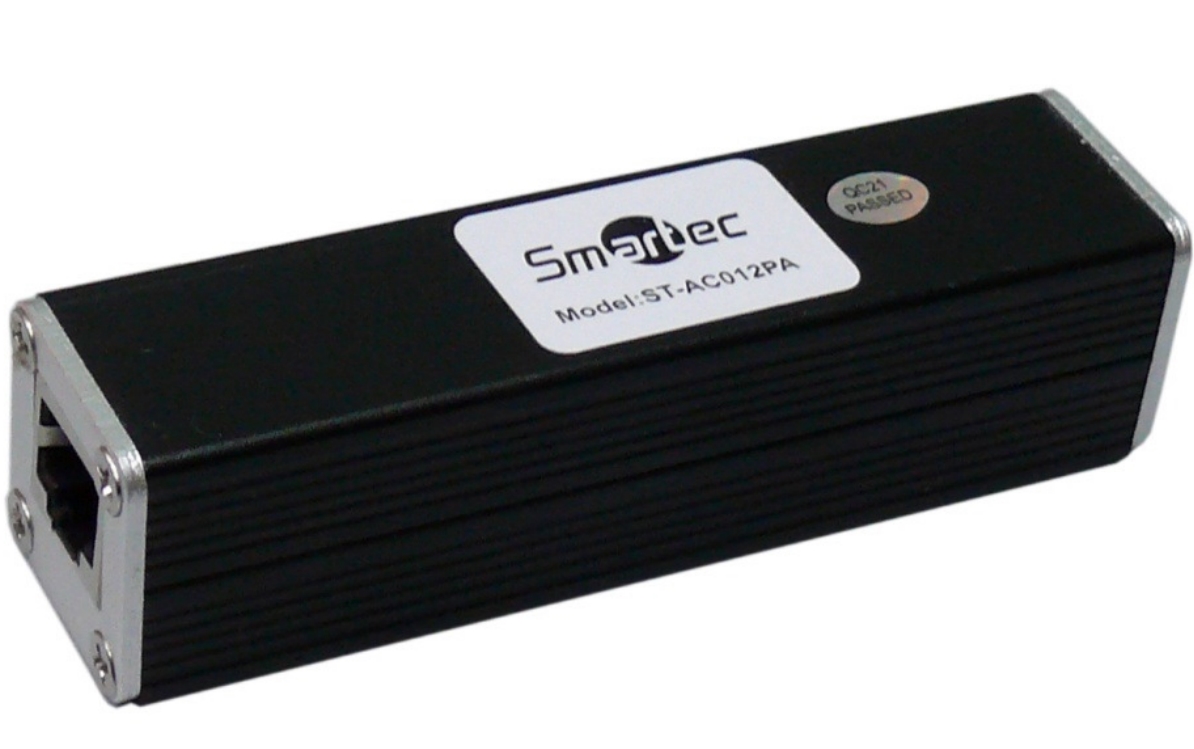 ST-AC005PA: Адаптер питания по кабелю Ethernet