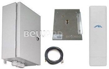 BR-005-8: Комплект для передачи видео с подключением до 8 IP-камер