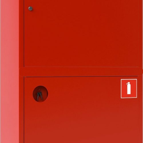 Ш-ПК-003-21НЗК (ПК-320-21НЗК): Шкаф пожарный навесной закрытый красный