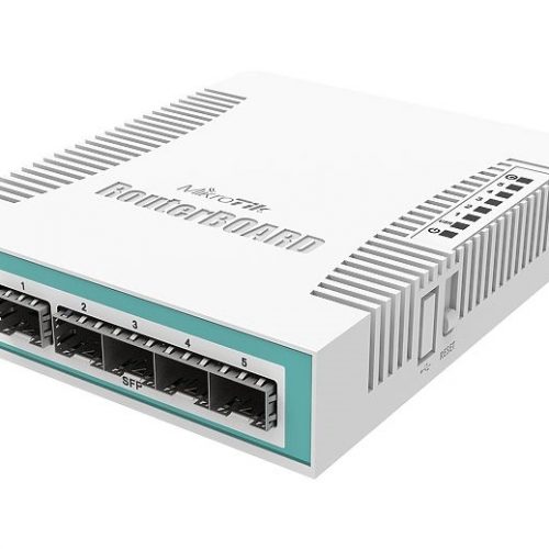 CRS106-1C-5S: Неуправляемый коммутатор 5-портовый Gigabit Ethernet