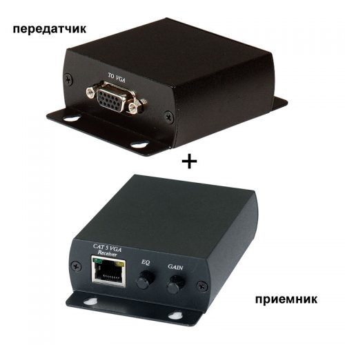 TTA111VGA: Комплект активный приемник + активный передатчик VGA-видеосигнала