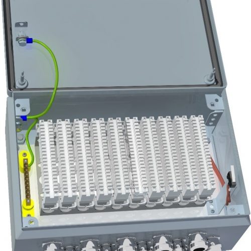 КМ-7-05: Коробка монтажная для коммутации линий связи