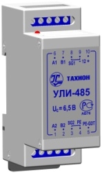 УЛИ-485: Удлинитель (повторитель) линий интерфейса RS-485.