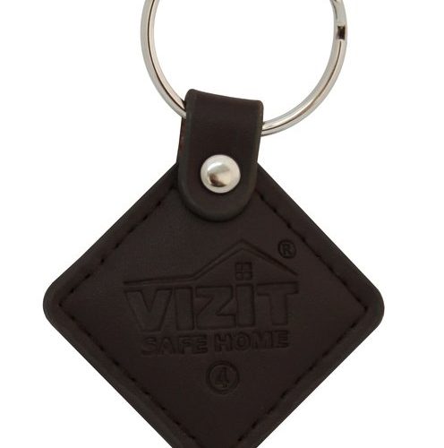 VIZIT-RF2.2 brown: Брелок proximity кожаный