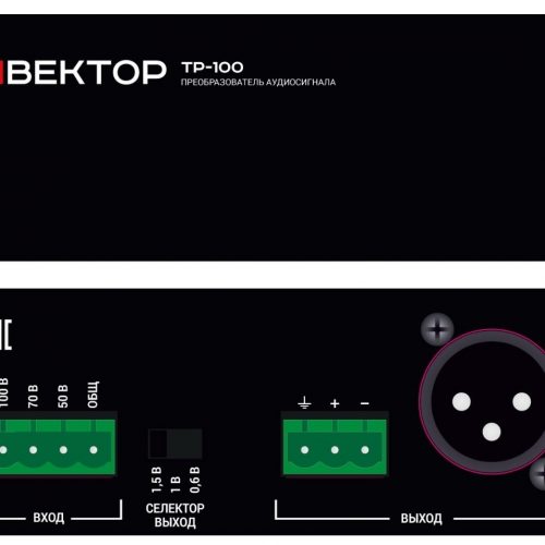 ВЕКТОР ТР-100: Преобразователь аудиосигнала