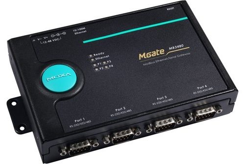 MGate MB3480: 4-портовый преобразователь интерфейсов