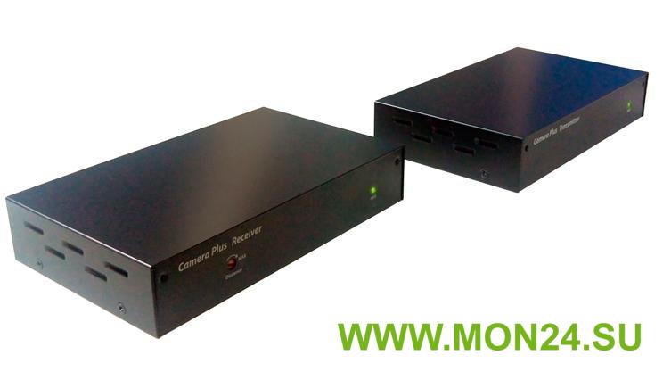 M4E-DM4E: Удлинитель-уплотнитель видеосигнала по коаксиальному кабелю