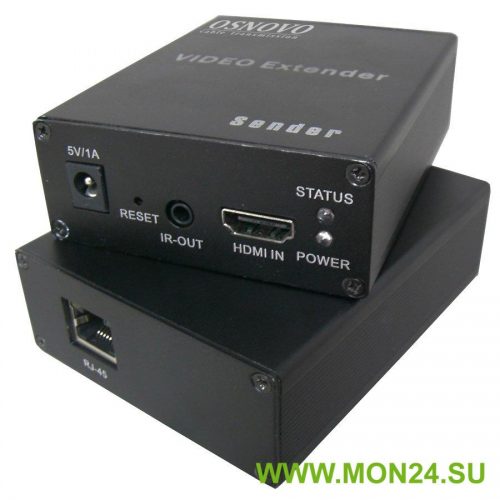TLN-Hi/4+RLN-Hi/4: Удлинитель HDMI, ИК-сигнала