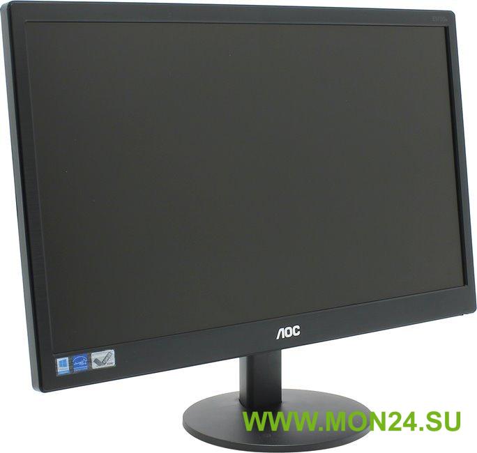 AOC E2070SWN 19,5" черный: Монитор LED 19,5" черный, 1600x900, 16:9, 5ms, VGA