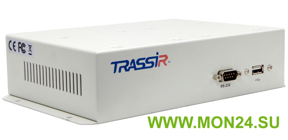 TRASSIR Lanser 1080P-4 ATM: Видеорегистратор гибридный 4-канальный